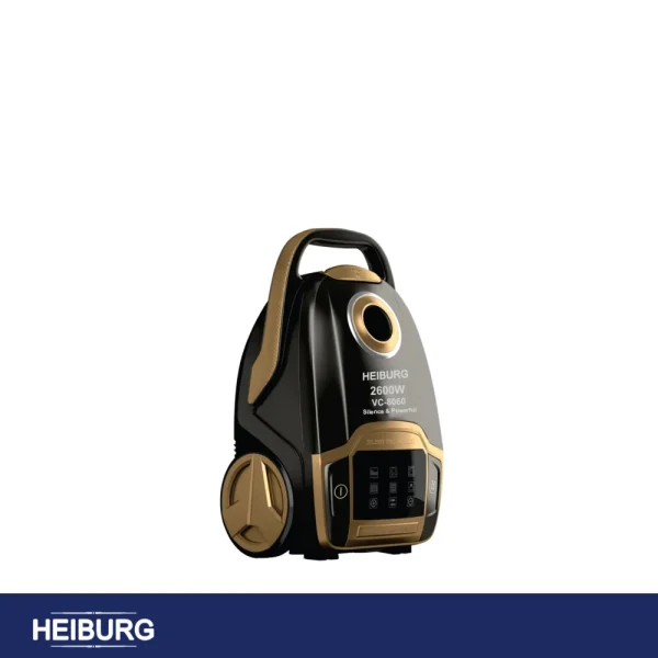 جاروبرقی لمسی هایبورگ مدل VC-8060 خاکستری طلایی - تصویر 1