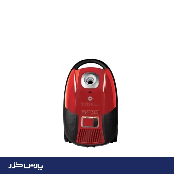 جاروبرقی پارس خزر مدل Turbo2000 قرمز - تصویر 1