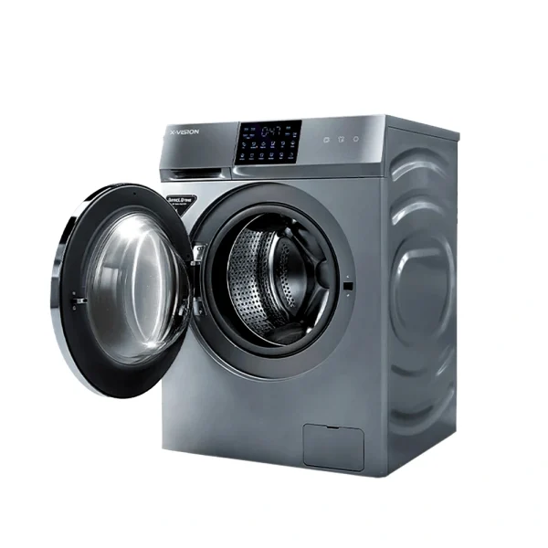ماشین لباسشویی اتومات ایکس ویژن 10 کیلویی مدل TX102-ASD نقره ای - تصویر 3