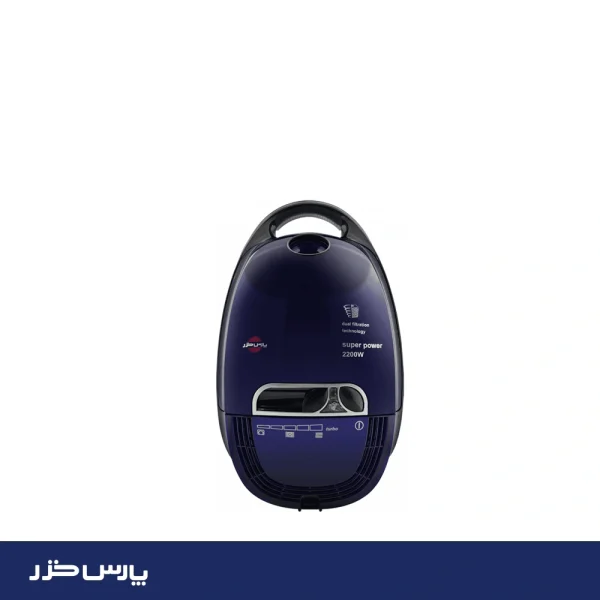 جاروبرقی پارس خزر مدل VC-2200W آبی - تصویر 1