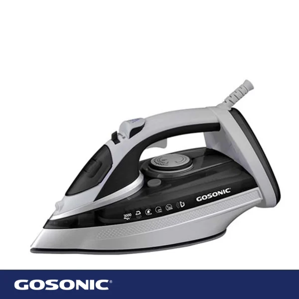 اتو بخار گوسونیک مدل GSI-300 نقره ای - تصویر 1