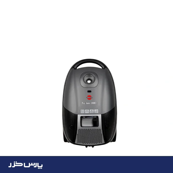 جاروبرقی پارس خزر مدل Turbo2000 کروم دودی - تصویر 1