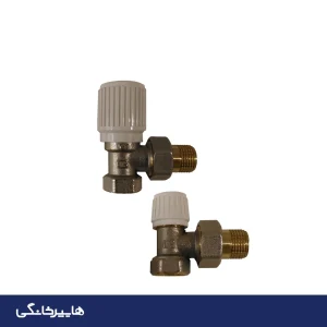 شیر رادیاتور گرما مجموعه 2 عددی