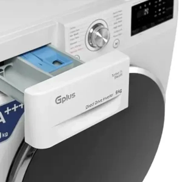 ماشین لباسشویی جی پلاس 9 کیلویی مدل GWM-R99W - تصویر 4