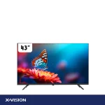 تلویزیون ال ای دی هوشمند ایکس ویژن 43 اینچ مدل 43XC660G
