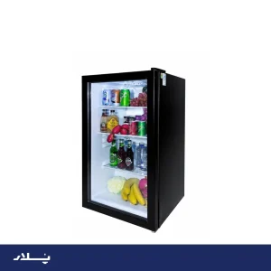 یخچال ۶ فوت درب شیشه پلار بدنه مشکی